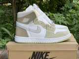 Authentic Air Jordan 1 High Zoom CMFT 'Olive Aura'