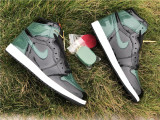 Authentic Air Jordan1 Retro High OG Green/Black/Orange