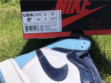 Authentic Air Jordan 1 High Blue Chill