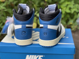 Authentic Travis Scott x Air Jordan 1 High OG White/Blue