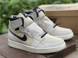 Authentic Air Jordan 1 High Zoom CMFT “Summit White”