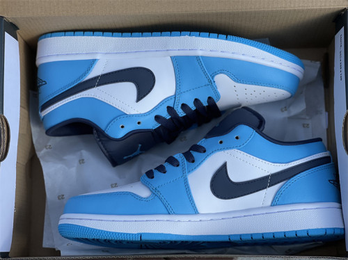 Authentic Air Jordan 1 Low “UNC”