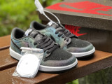 Authentic Air Jordan 1 Low Discoloration Brown