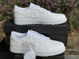 Authentic Jordan 1 Low Golf Triple White 2022