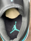 Authentic Air Jordan 1 Low Black/Green