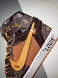 Authentic Air Jordan 1 High OG x LV x OFF WHITE