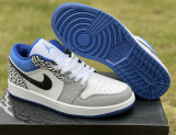 Authentic Air Jordan 1 Low “True Blue”