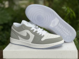Authentic Air Jordan 1 Low “Wolf Grey”