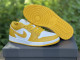Authentic Air Jordan 1 Low White/Pollen