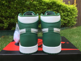 Authentic Air Jordan 1 High  Gorge Green