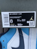 Authentic Air Jordan 1 Low “UNC”