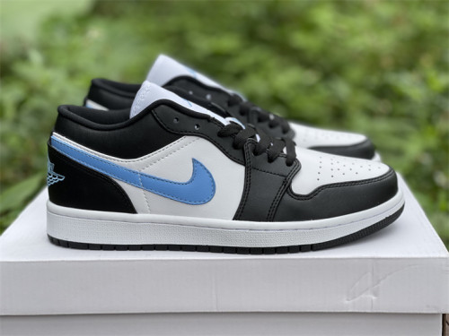 Authentic Air Jordan 1 Low Tar Heels Vibes