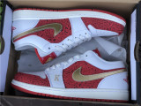 Authentic Air Jordan 1 Low “Spades”