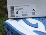 Authentic Air Jordan 1 Low OG North Carolina Blue