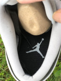 Authentic Air Jordan 1 Low Black/White/Grey
