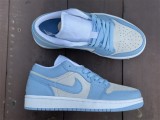 Authentic Air Jordan 1 Low University Blue