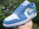 Authentic Air Jordan 1 Low OG North Carolina Blue