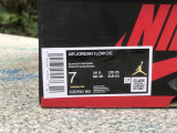 Authentic Air Jordan 1 Low OG Black/OFF White/Red