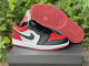 Authentic Air Jordan 1 Low Black/Red/White
