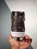 Authentic Air Jordan 1 High OG x LV x OFF WHITE