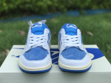 Authentic Travis Scott x Air Jordan 1 Low OG TS SP Blue/White