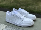 Authentic Air Jordan 1 Low Golf “White Croc”