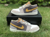 Authentic Air Jordan 1 Low SE Craft Talipe Haze/Mint Foam