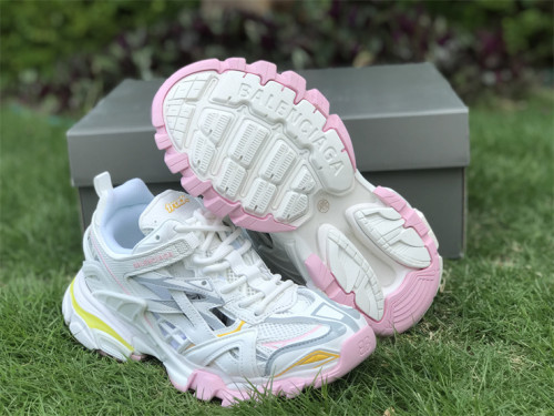 Authentic Balenciaga Track Sneakers 4.0 Pink/Blue