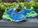 Authentic Balenciaga Track Sneakers 4.0 Green/Blue