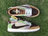 Authentic Travis Scott x Air Jordan 1 Low OG TS SP Ice Cream