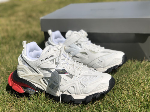 Authentic Balenciaga Track Sneakers 4.0 White/Red/Black