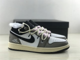 Authentic Air Jordan 1 Low OG White/Brown