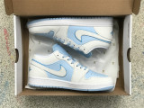 Authentic Air Jordan 1 Low WMNS “Ice Blue”
