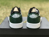 Authentic Air Jordan 1 Low Golf Black/Green