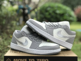 Authentic Air Jordan 1 Low SE “Light Steel Grey”
