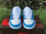 Authentic Air Jordan 1 Low OFF WHITE Beige/Yellow/Blue/White