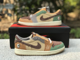 Authentic Zion Williamson x Air Jordan 1 Low OG “Voodoo”