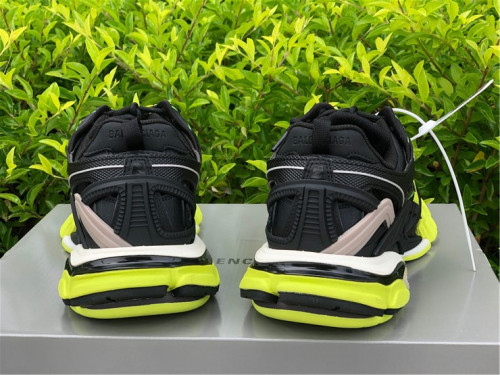 Authentic Balenciaga Track Sneakers 4.0 Black/Fluorescent Yellow