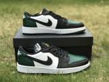Authentic Air Jordan 1 Low Golf Black/Green