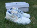 Authentic Air Jordan 1 Low “Canvas”