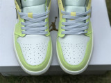 Authentic Air Jordan 1 Low Oil Green Sail