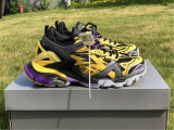 Authentic Balenciaga Track Sneakers 4.0 Yellow/Black/Purple
