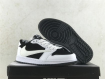 Authentic Travis Scott x Air Jordan 1 Low WMNS Black/White