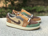 Authentic Zion Williamson x Air Jordan 1 Low OG “Voodoo”