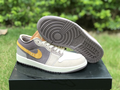Authentic Air Jordan 1 Low SE Craft Talipe Haze/Mint Foam
