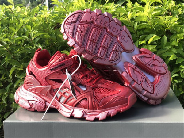 Authentic Balenciaga Track Trainers 4.0 Big Red