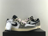 Authentic Air Jordan 1 Low OG White/Brown