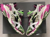 Authentic Balenciaga Track Sneakers 4.0 White/Green/Pink
