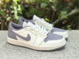 Authentic Air Jordan 1 Low “Atmosphere Grey”