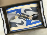 Authentic Air Jordan 1 Low “UNC Grey”